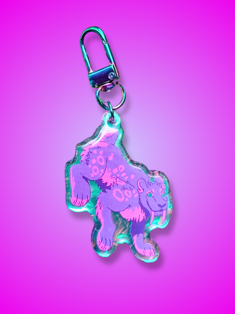 SABRETOOTH / ACRYLIC KEYCHAIN